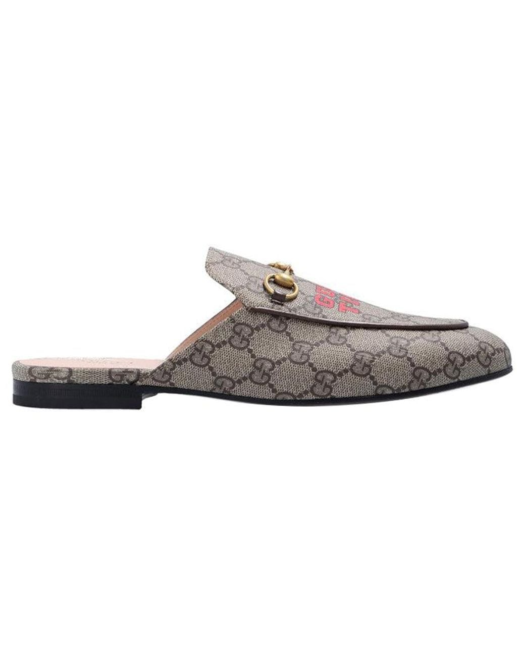 Gucci Brown (Wmns) Princetown Slipper Tiger