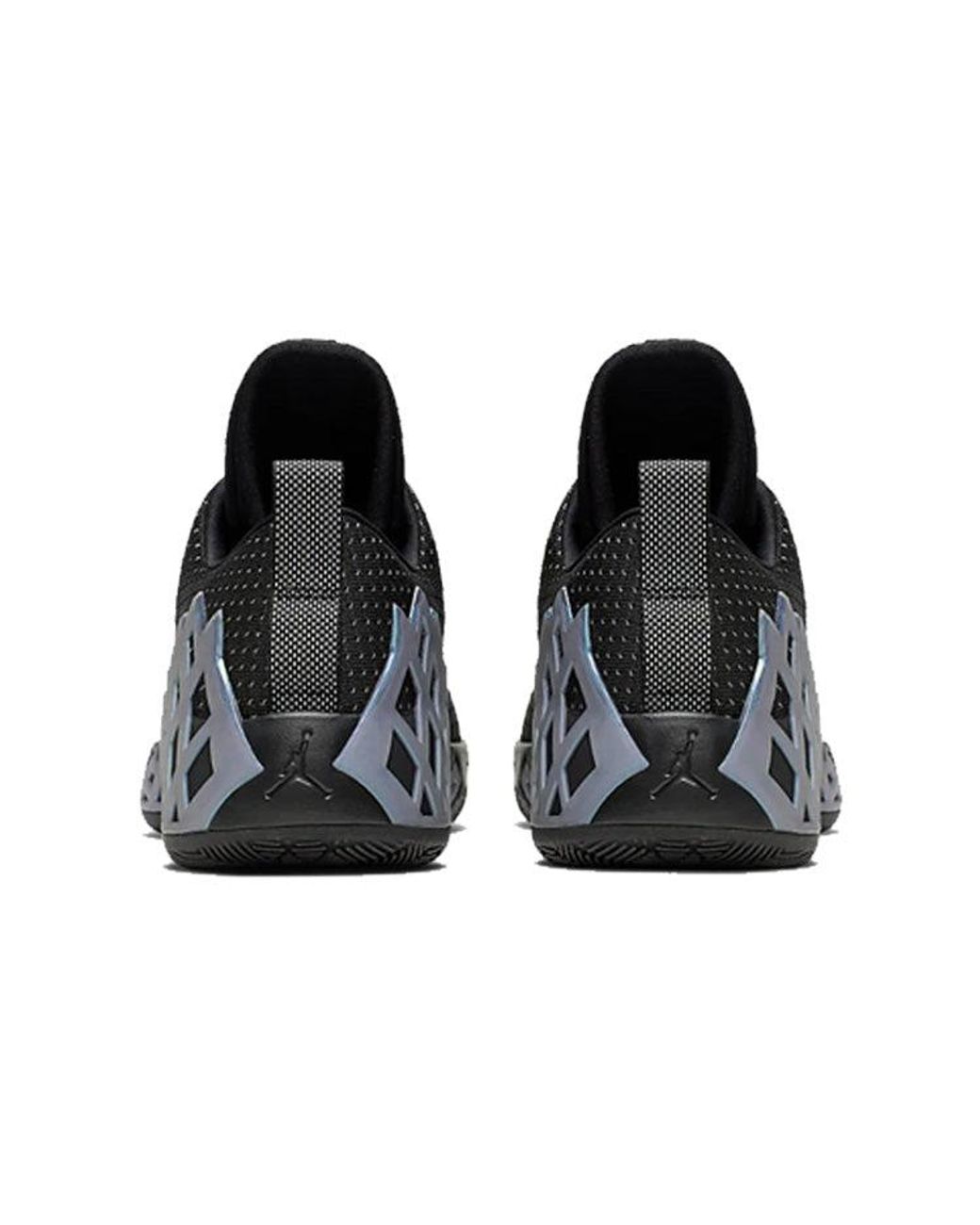 Nike Black Jordan Jumpman Diamond Low 'Metallic' for men