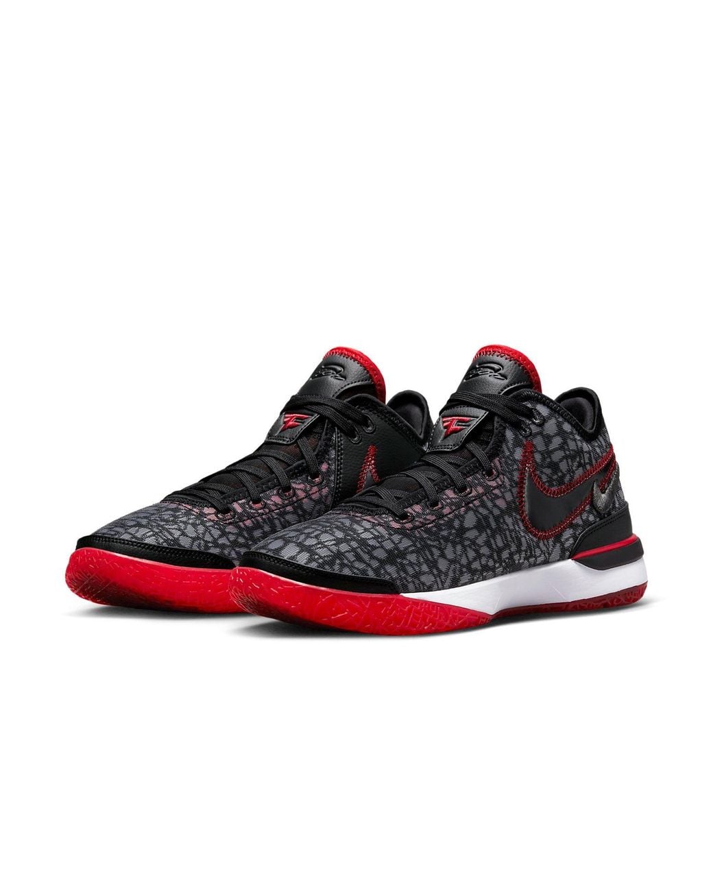 Nike Black Zoom Lebron Nxxt Gen 'Faze Clan Bred' for men