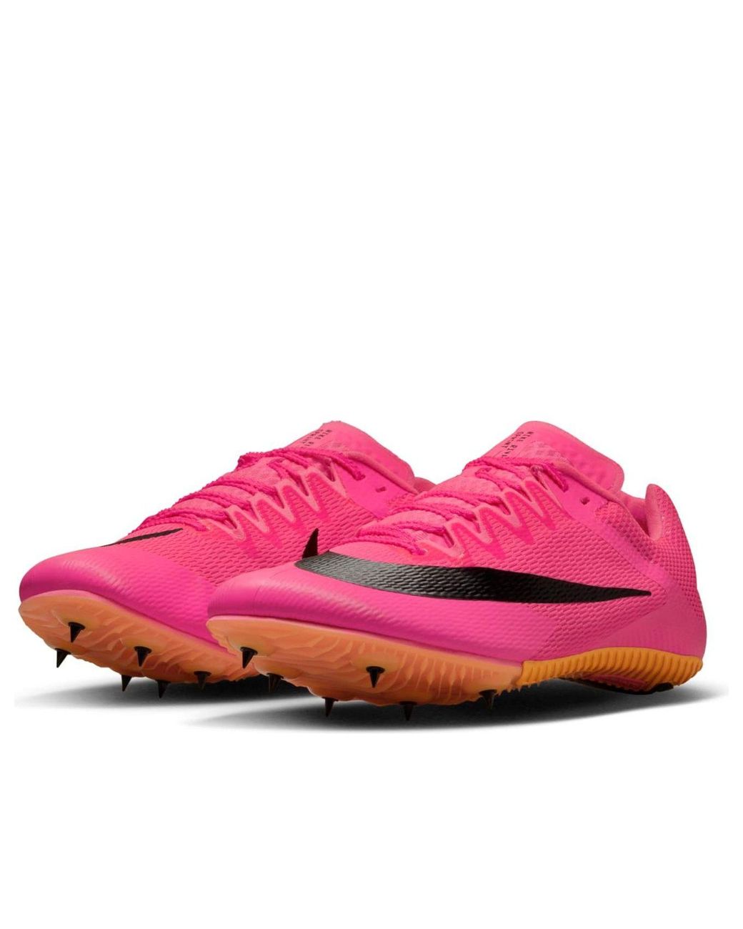 Nike Pink Air Zoom Rival Sprint Spikes 'Hyper' for men
