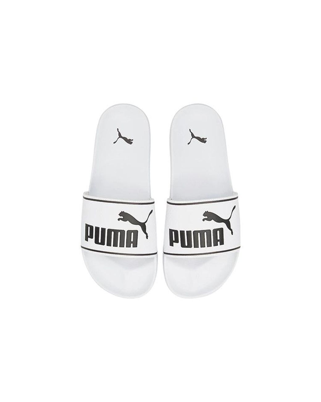 PUMA White Leadcat 2.0 Slide for men