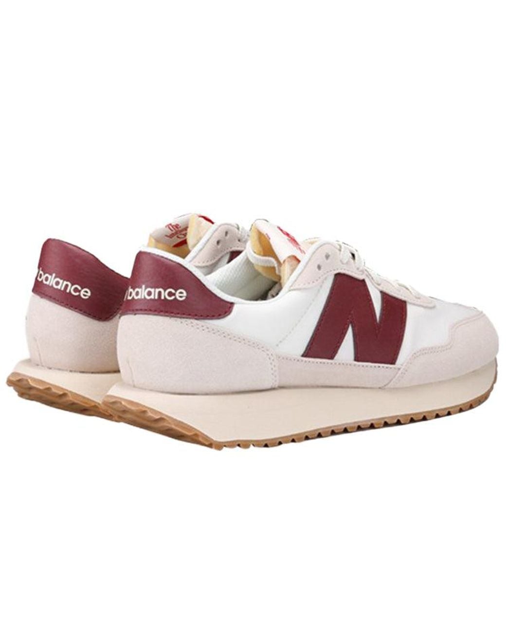 New Balance Pink 237 Burgundy' for men