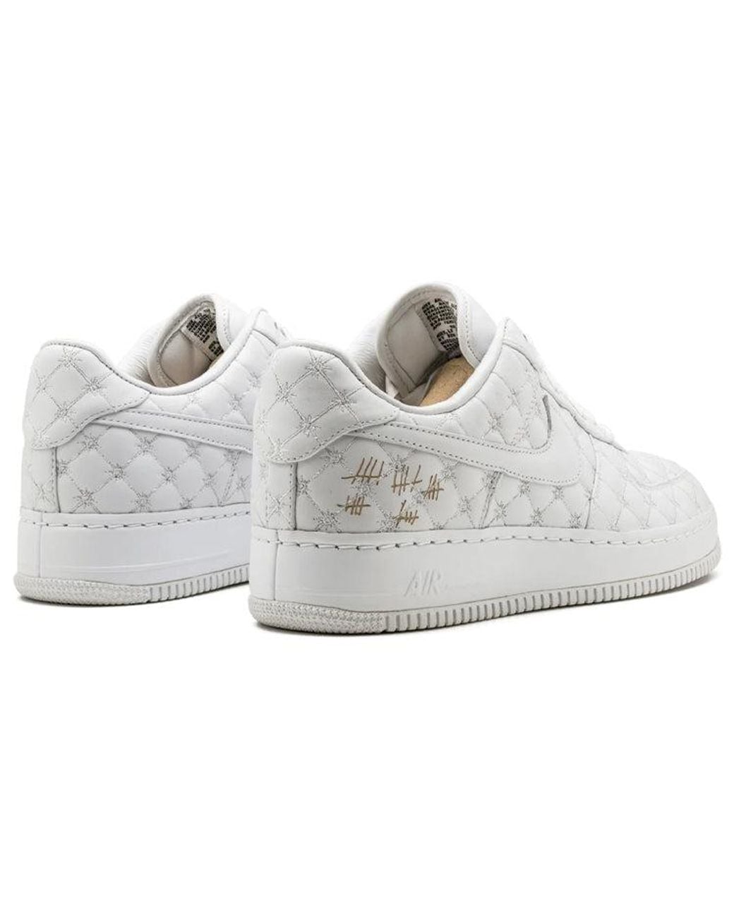 Nike White Air Force 1 Low Supreme I/O Tz 'Michael Lau' for men