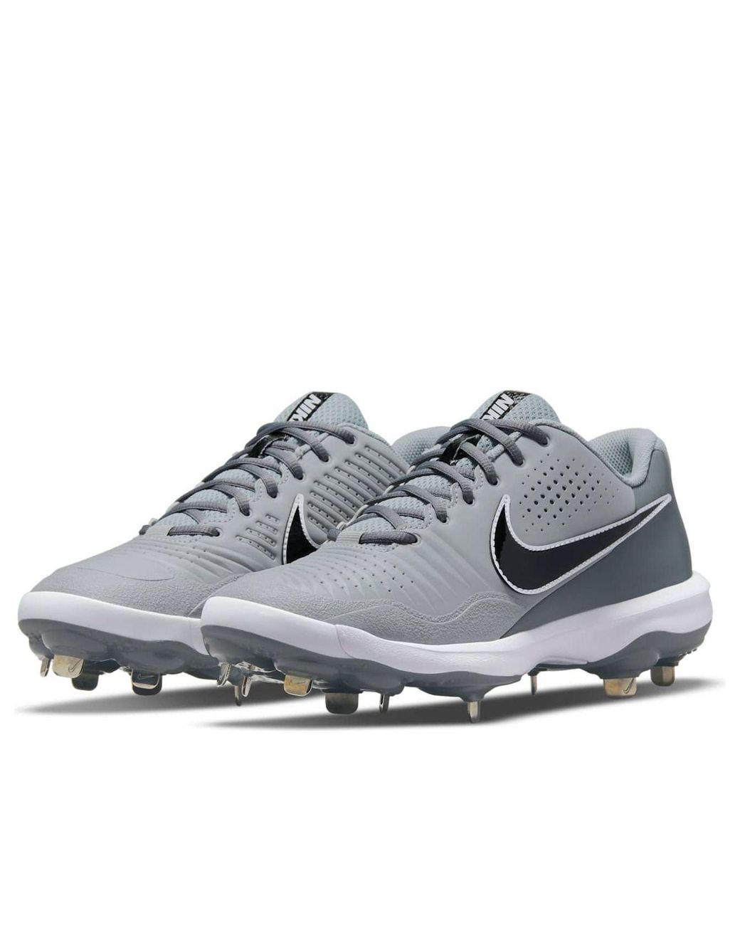 Nike Gray Alpha Huarache 3 Varsity Low 'Light Smoke' for men