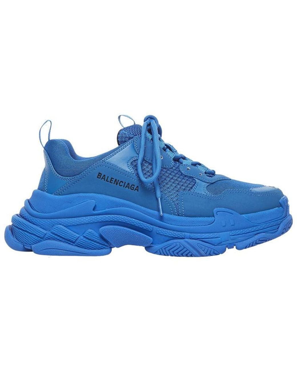 Balenciaga Blue Triple S Sneaker for men