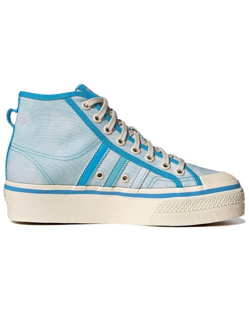 Adidas Blue (Wmns) Nizza Platform Mid 'Almost Pantone'