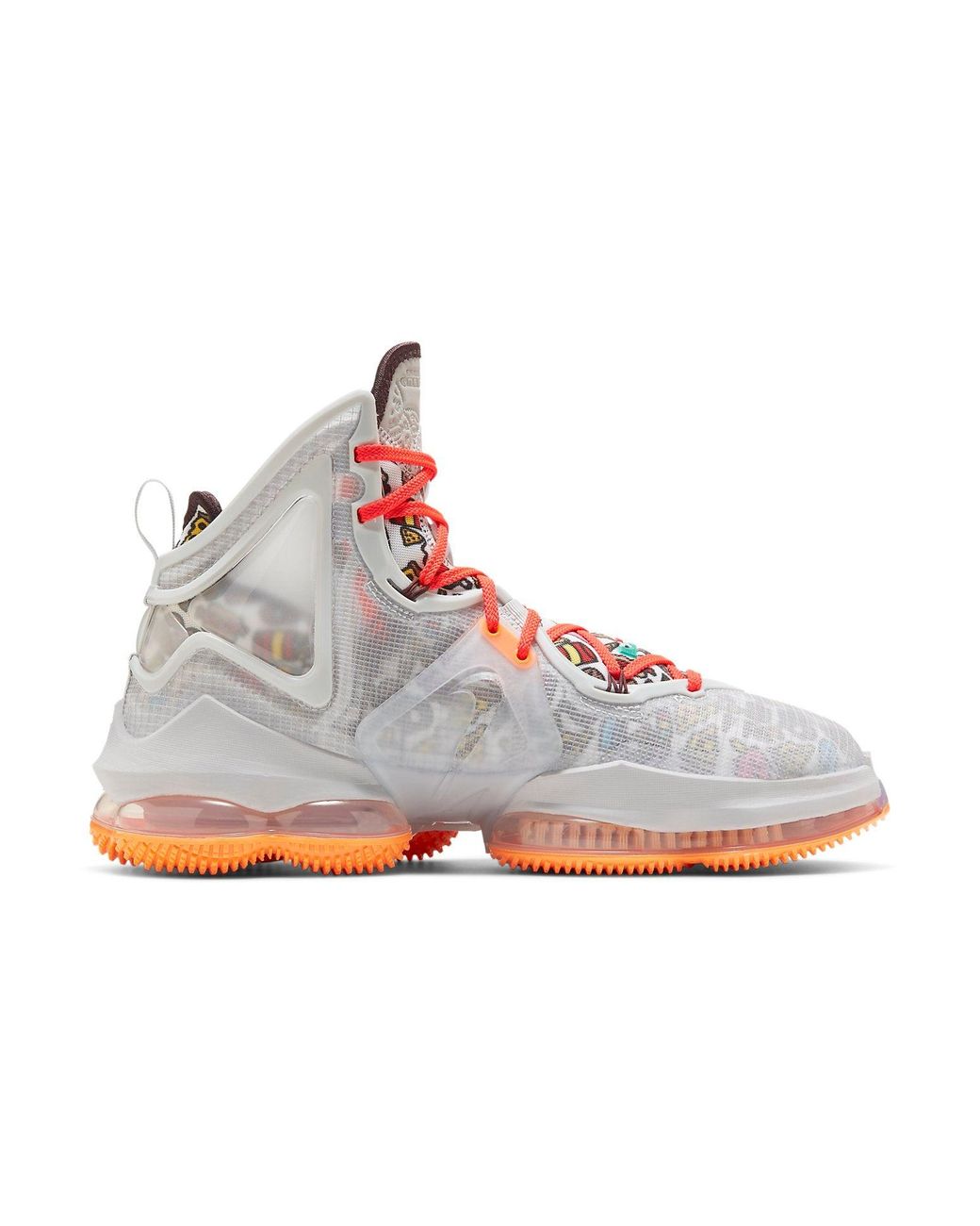 Nike White Lebron 19 Ep 'Fast Food' for men
