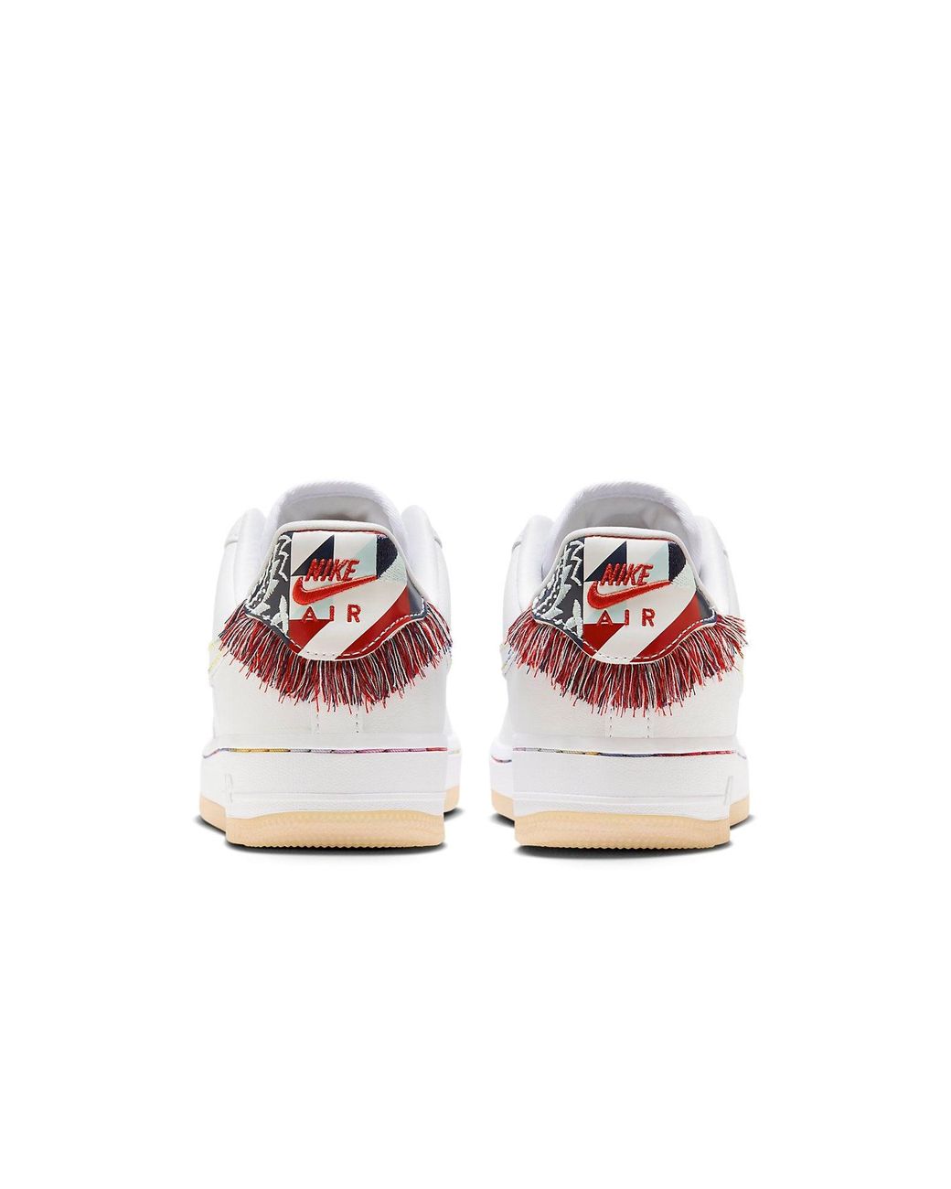 Nike White (Wmns) Air Force 1 Low Multi Patch'