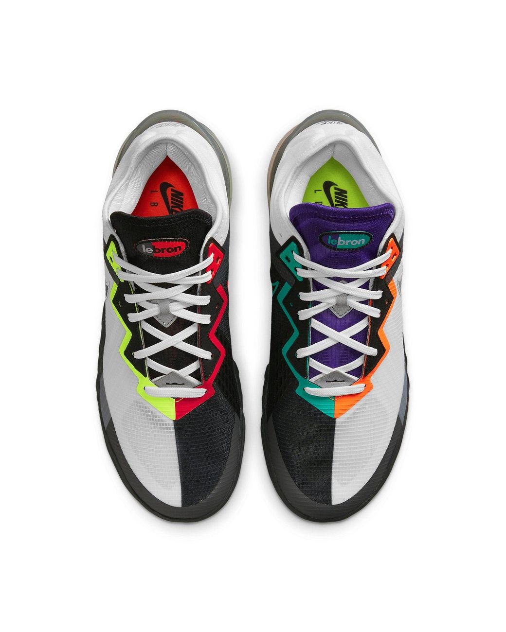 Nike Black Lebron 18 Low 'Air Max 95 Greedy' for men