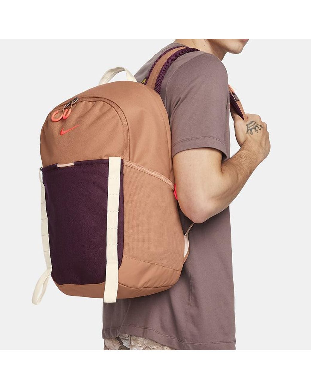 Nike Purple Dri-Fit Hike Backpack 'Amber' for men