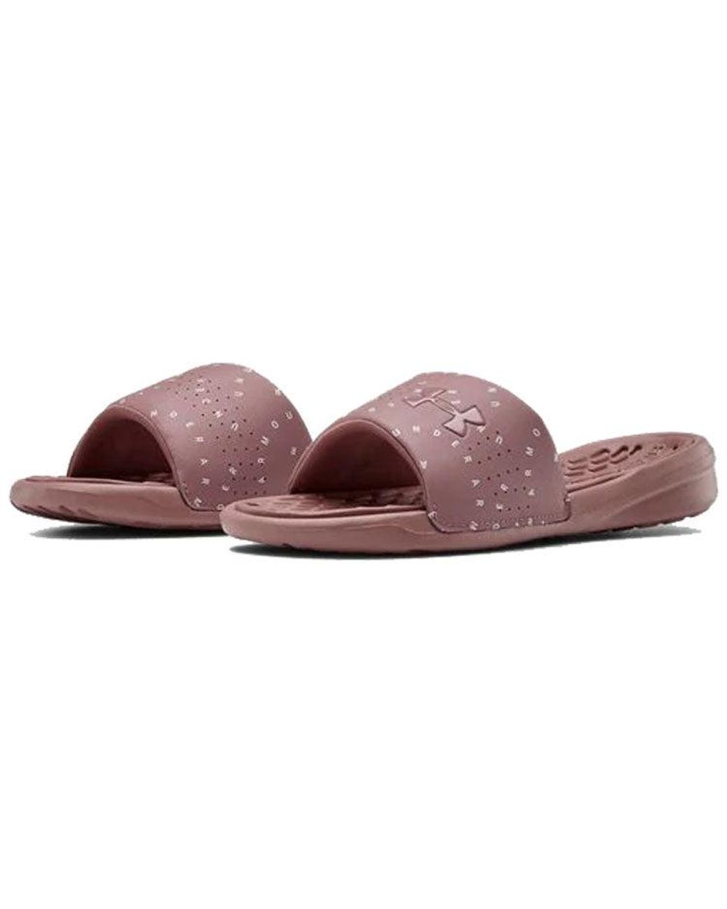 Under Armour Pink (Wmns) Playmaker Micro Slippers