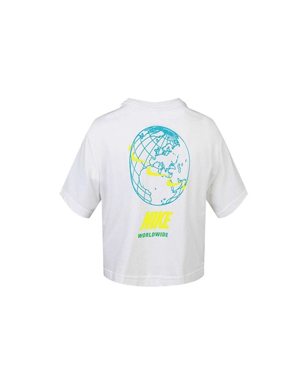 Nike Blue (Wmns) Sportswear Short Round Neck