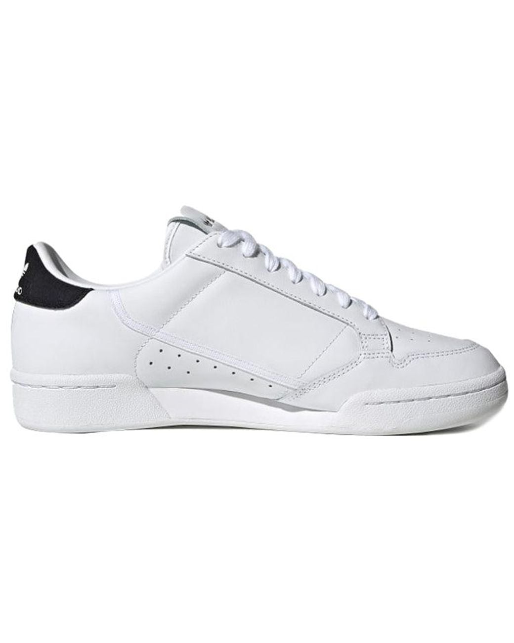 Adidas White Continental 80 'Footwear' for men