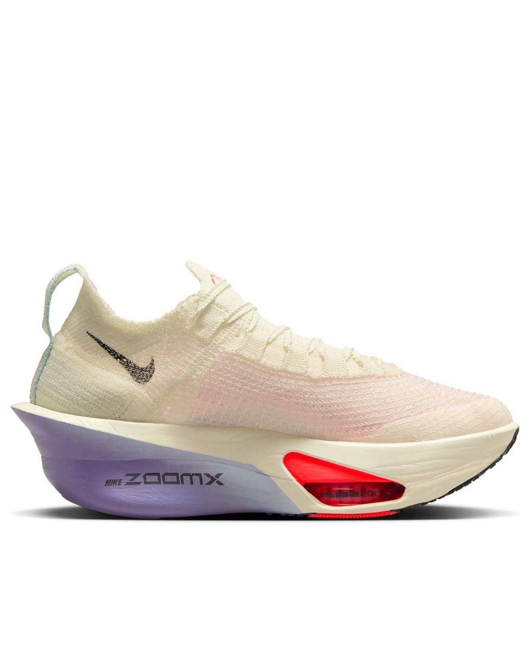 Nike White (Wmns) Air Zoom Alphafly Next% 3 'Coconut Milk Off Noir Dusty Amethyst Hot Lava'