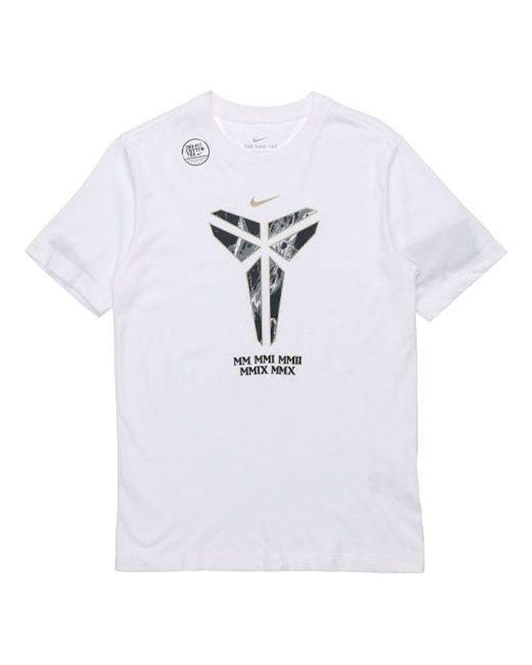 Nike Blue Logo Printing Round Neck Pullover Casual Short Sleeve for men