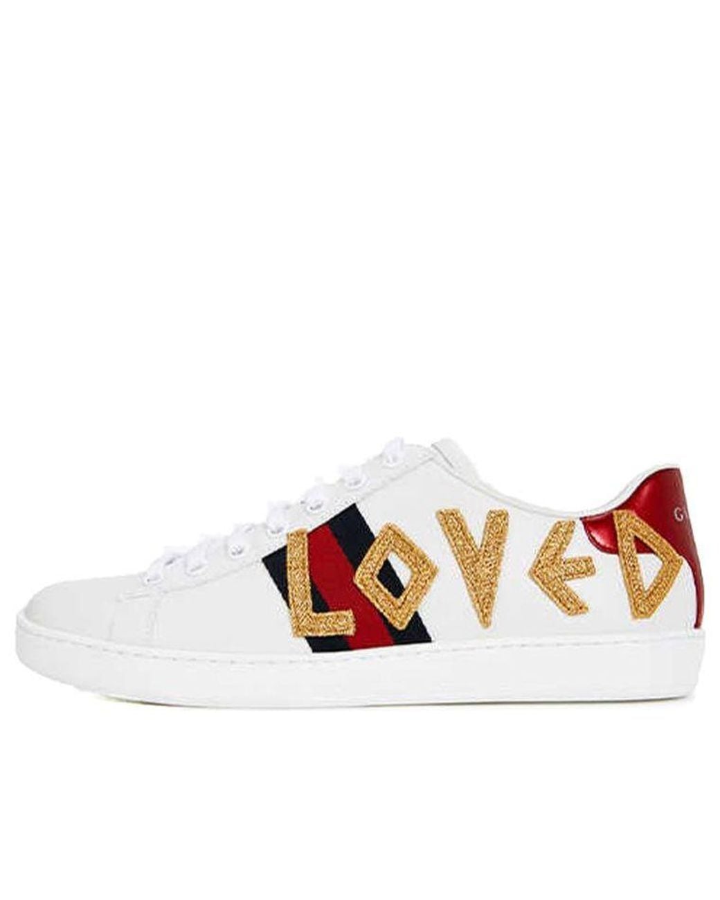 Gucci White (Wmns) Ace 'Loved'