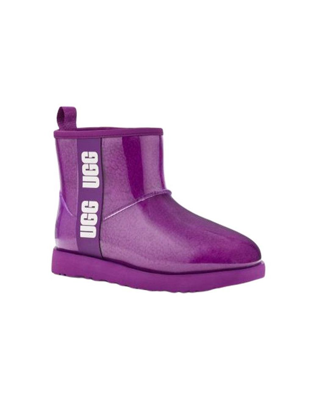 Ugg Purple Classic Clear Mini