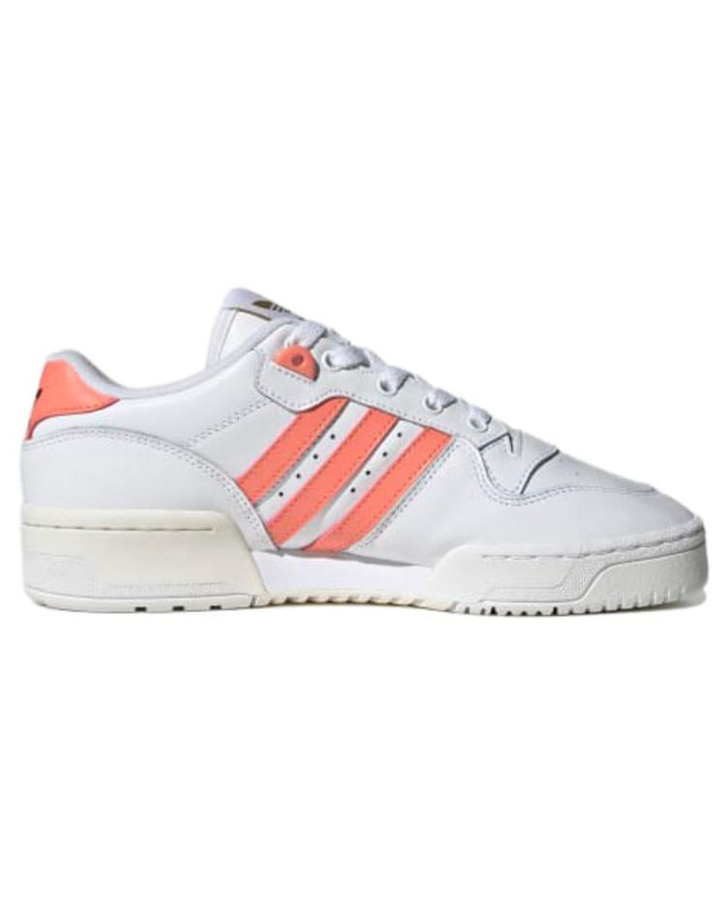 Adidas White (Wmns) Rivalry Low Coral Fusion'