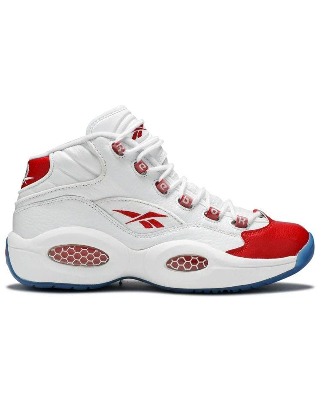 Reebok White Question Mid Pearlized' for men
