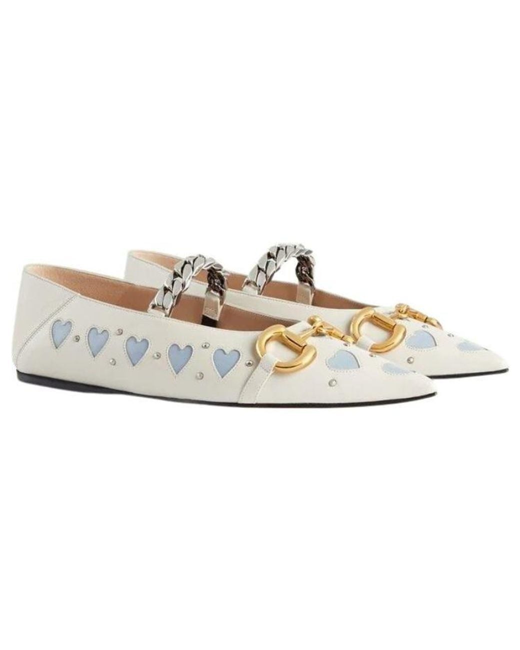Gucci Metallic (Wmns) Lovelight Flat With Horsebit