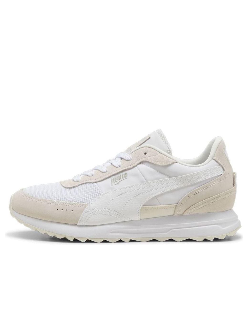 PUMA White Road Rider Suede Vapor' for men