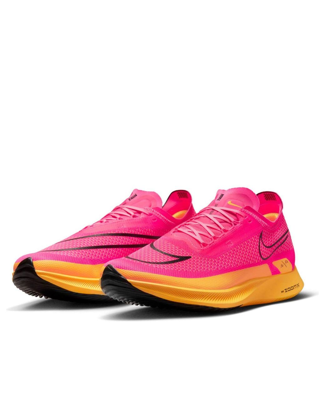 Nike Pink Zoomx Streakfly 'Hyper Laser' for men