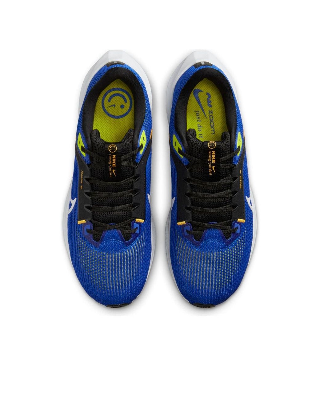 Nike Blue Pegasus 40 Road Running Shoes for men