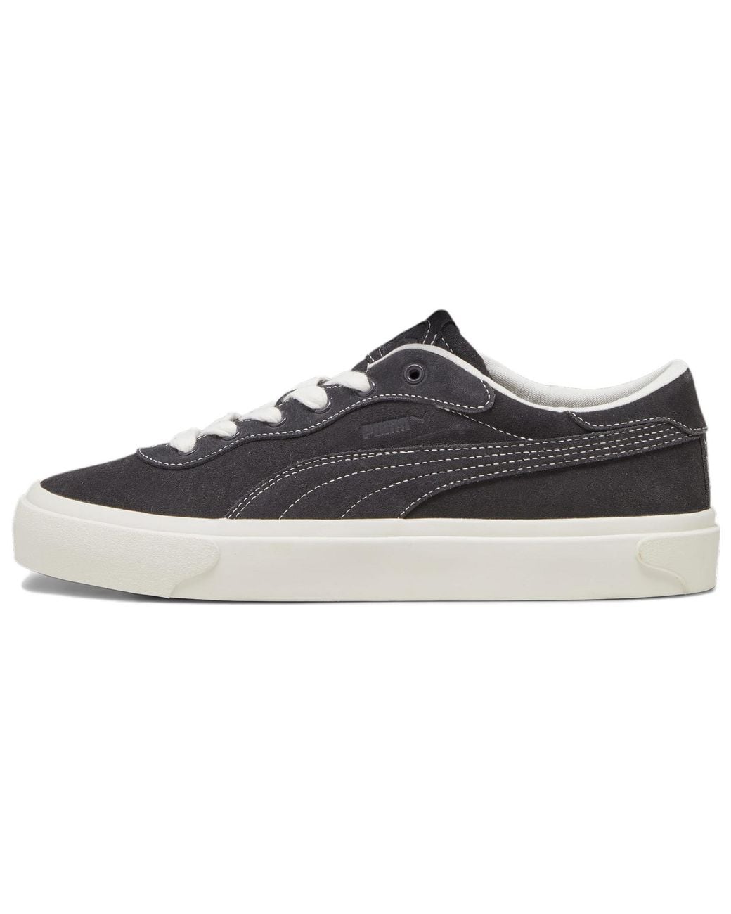PUMA Gray Capri Royale Suede 'Dark' for men