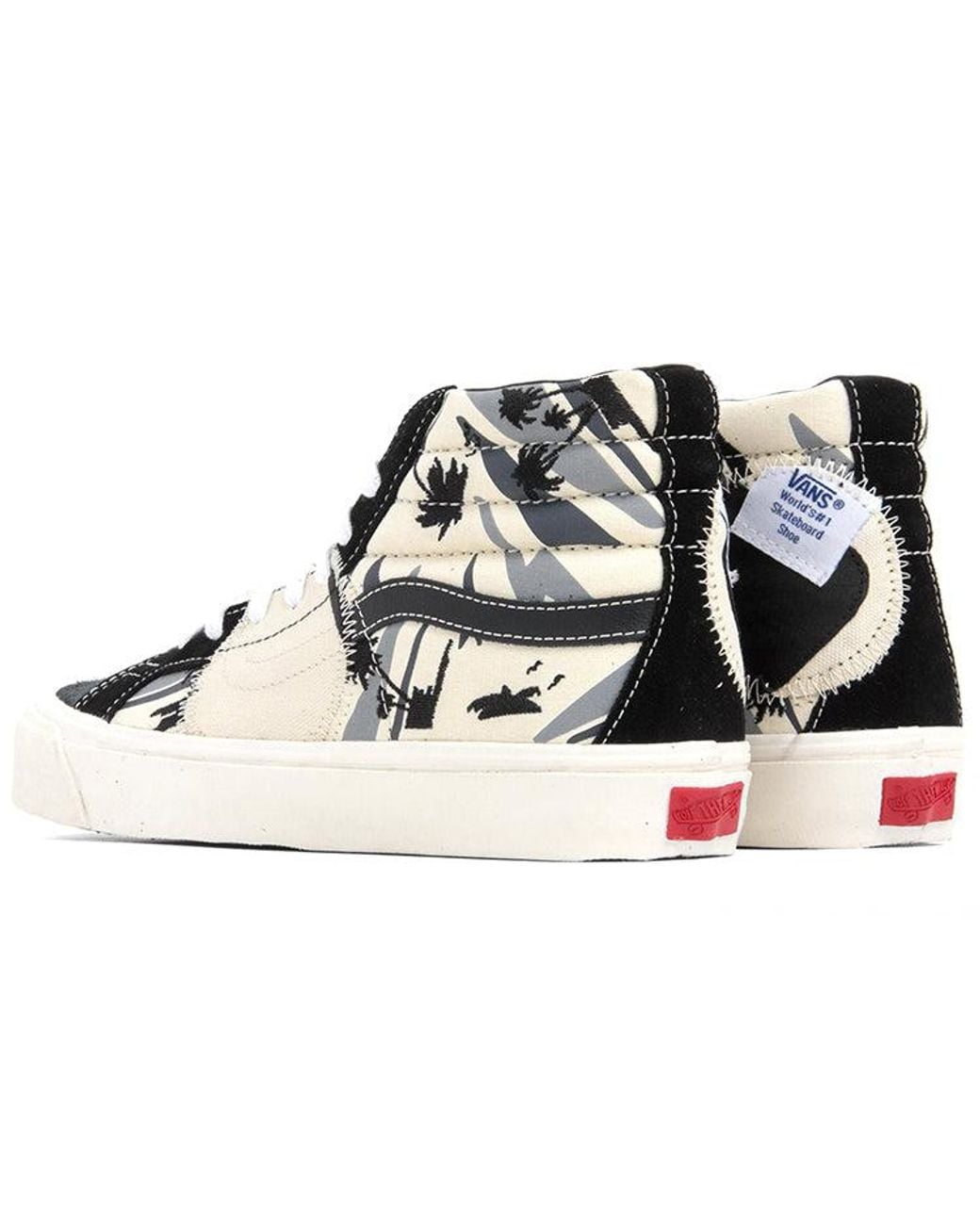 Vans Black Sk8-Hi Lx 'Bricolage' for men