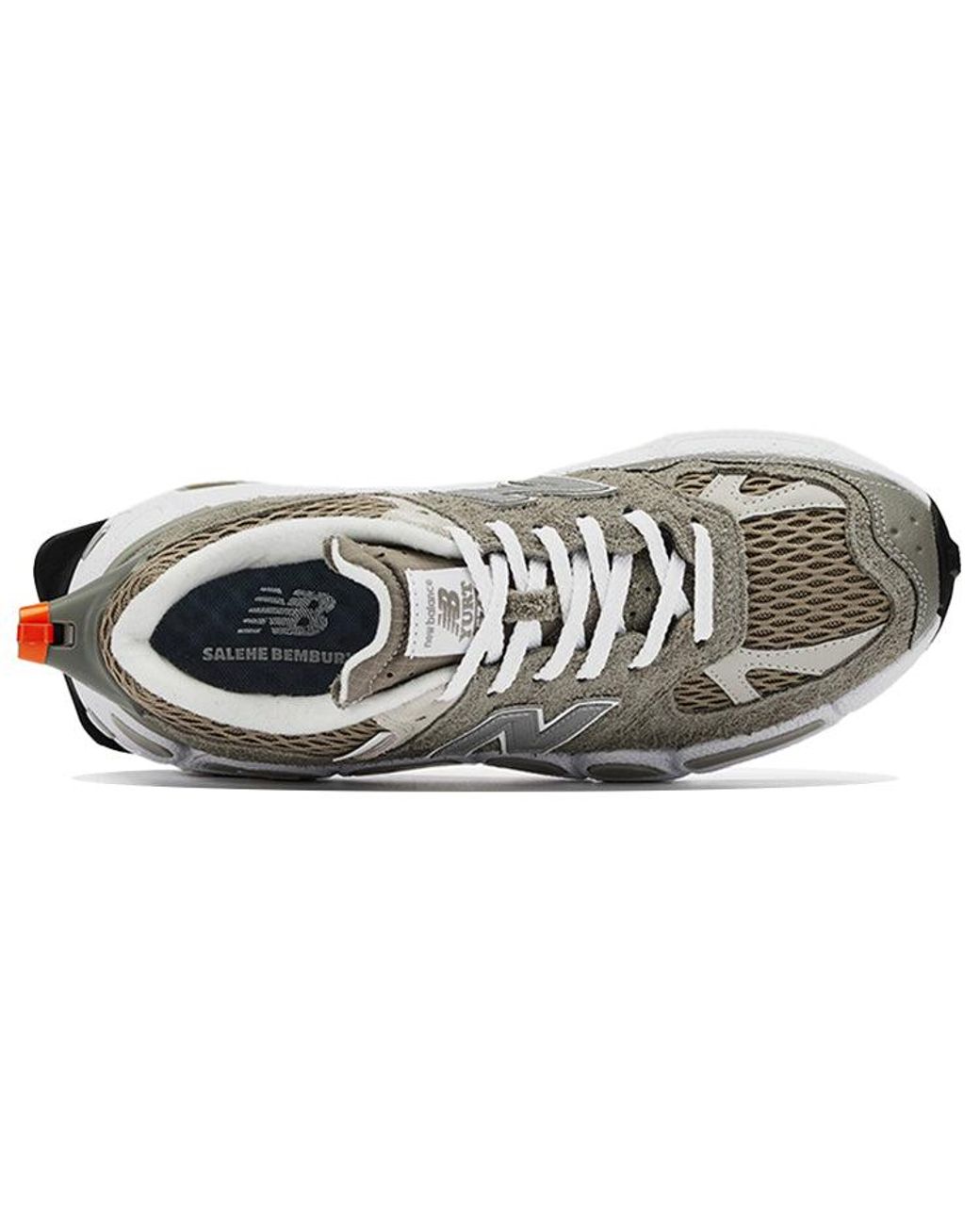 New Balance White Salehe Bembury X 574 Yurt 'Shark Skin' for men