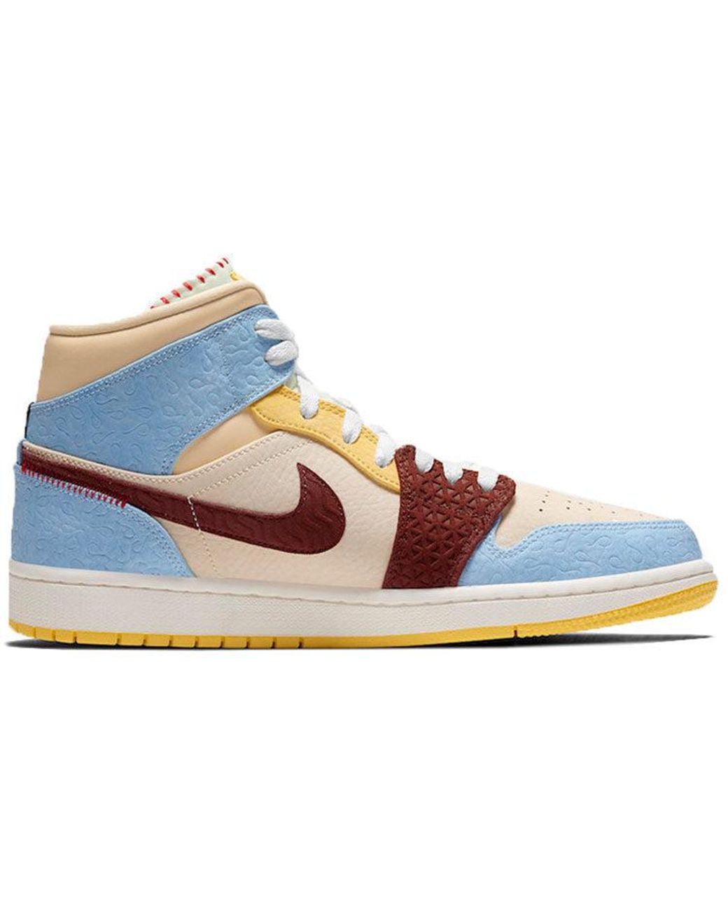 Nike Blue 1 Mid Se X Maison Chateau Rouge 'Fearless' for men