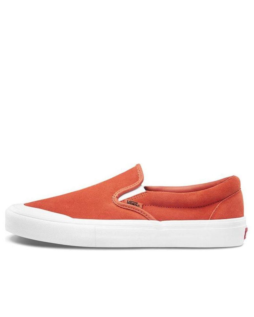 Vans Slip-on Pro Orange in Red for Men | Lyst