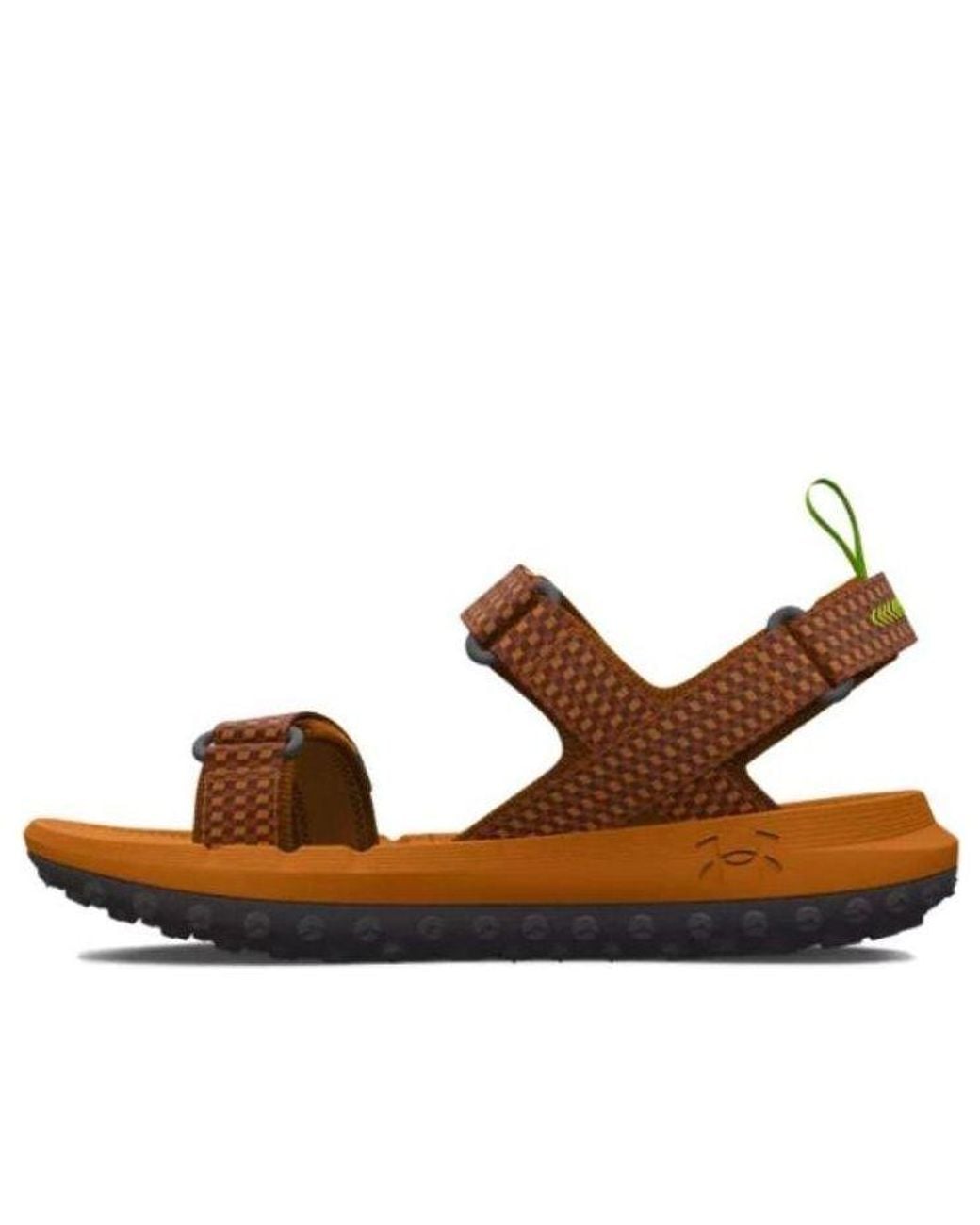 Under Armour Brown Ft Hiking Sandal 'Honey' for men