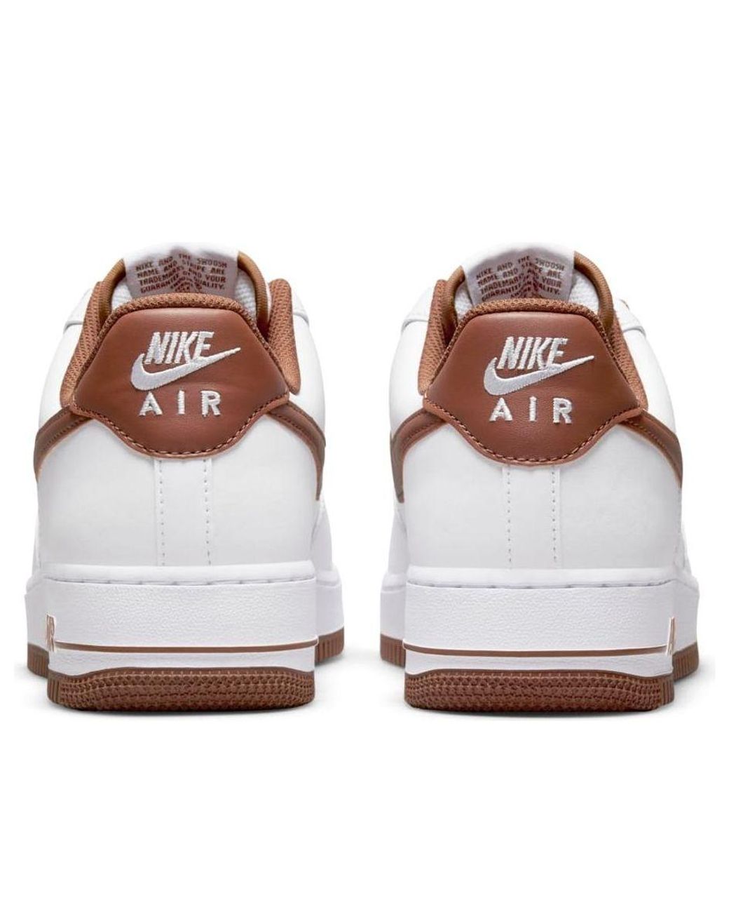 Nike White Air Force 1 '07 'Pecan' for men