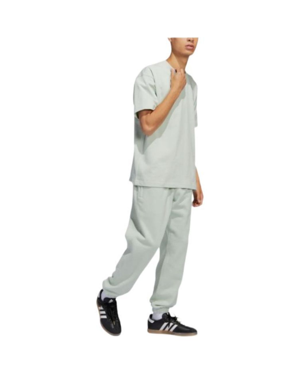 Adidas Green X Pharrell Humanrace Logo Sweatpant for men