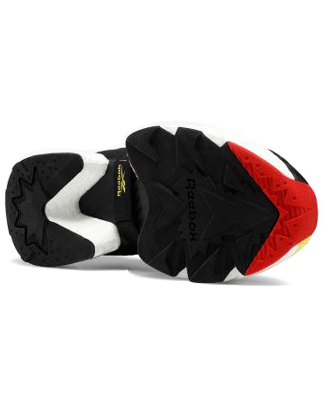 Reebok Black Sole Fury X Boost 'Hyper' for men