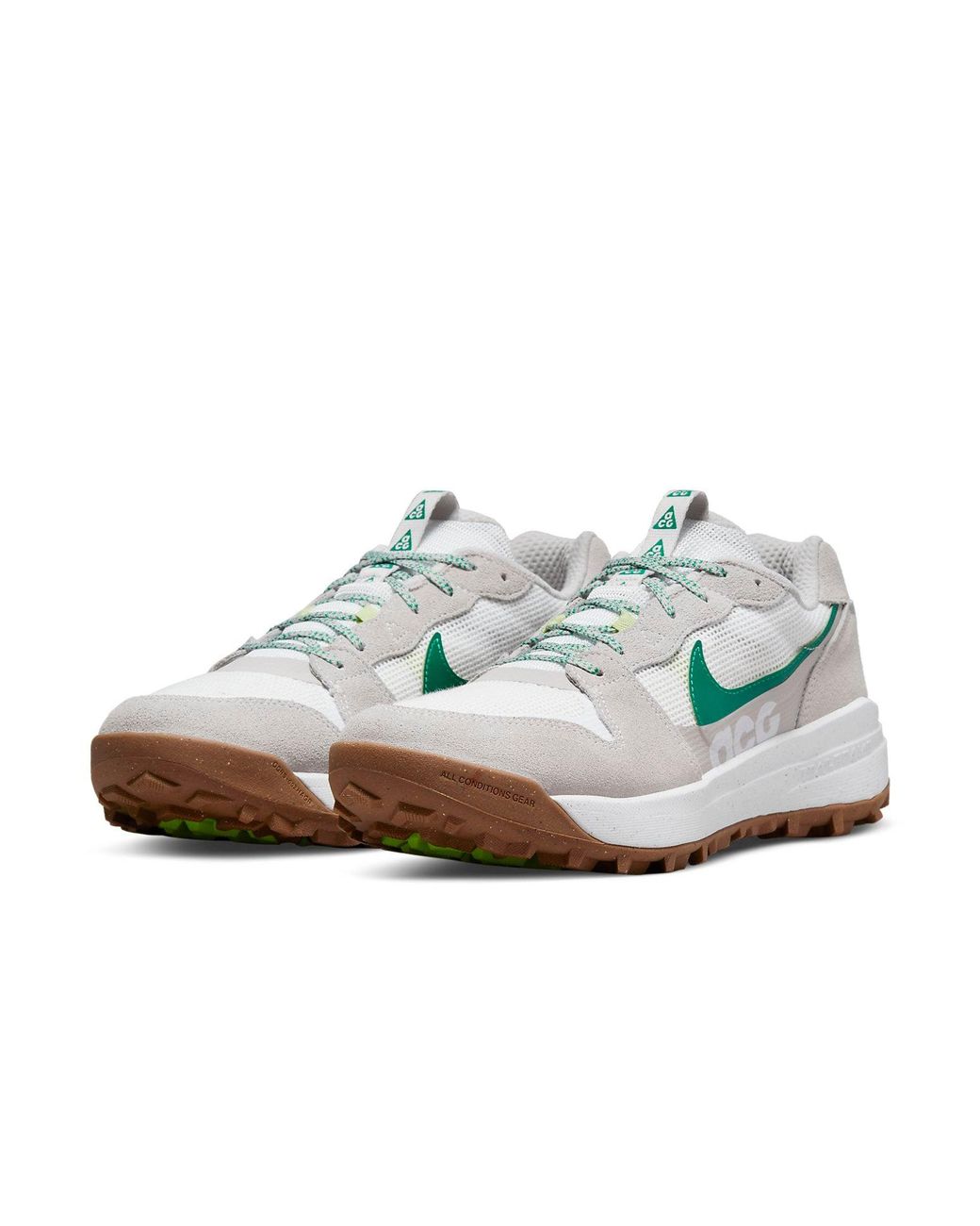 Nike White Acg Lowcate 'Light Iron Ore Malachite' for men