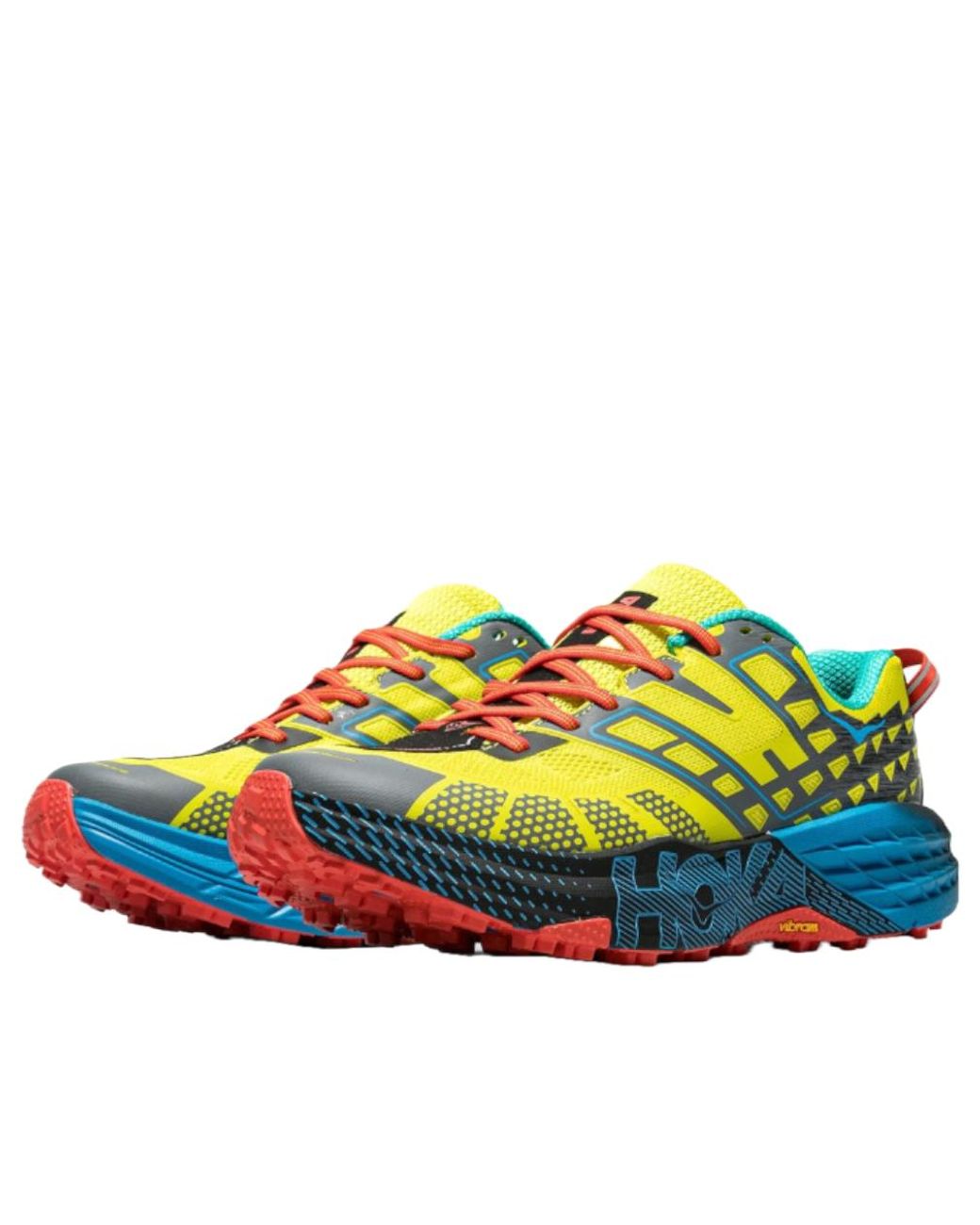Hoka One One Blue Speedgoat 2 'Citrus' for men