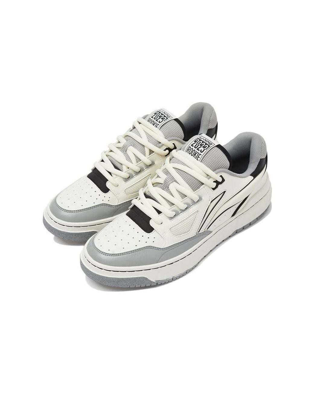 Li-ning White Badfive Rookie 2 Low for men