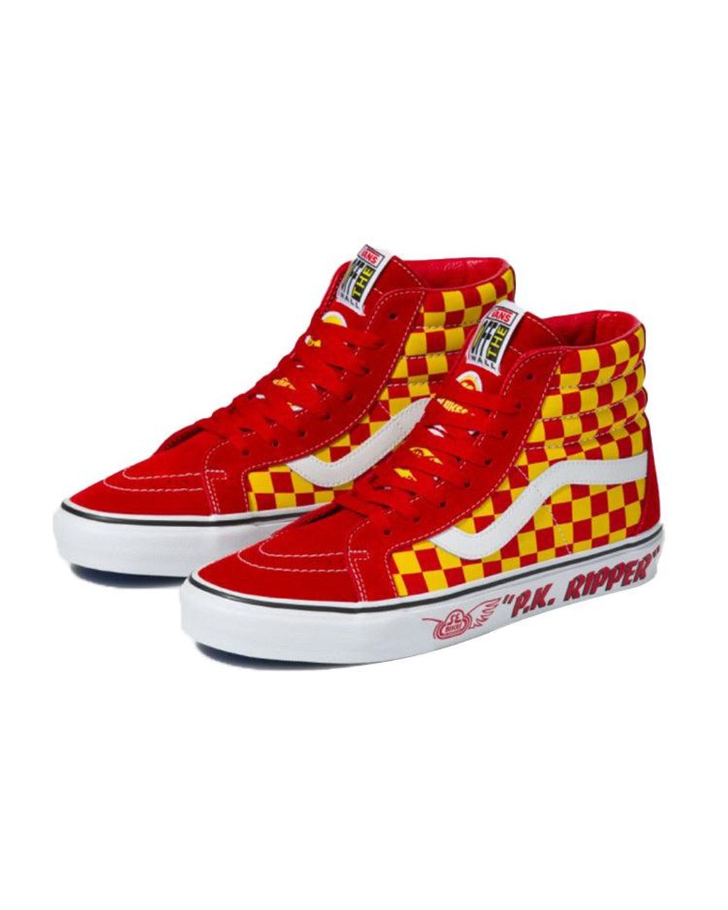 Vans Red Se Bikes X Sk8-Hi Reissue 'P.K. Ripper' for men