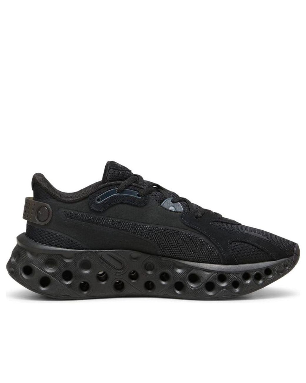 PUMA Black Softride Frequence Flat Dark' for men