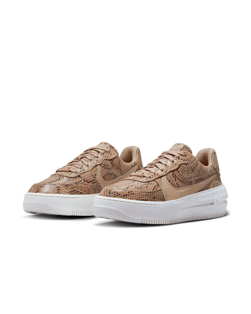 Nike Brown (Wmns) Air Force 1 Plt.Af.Orm 'Snakeskin'