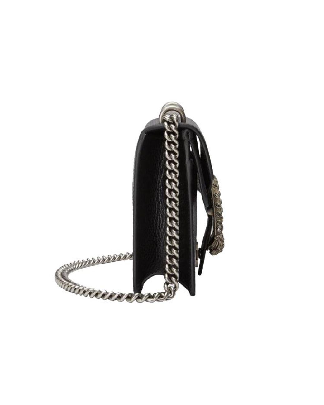 Gucci Black Dionysus Leather Mini Bag