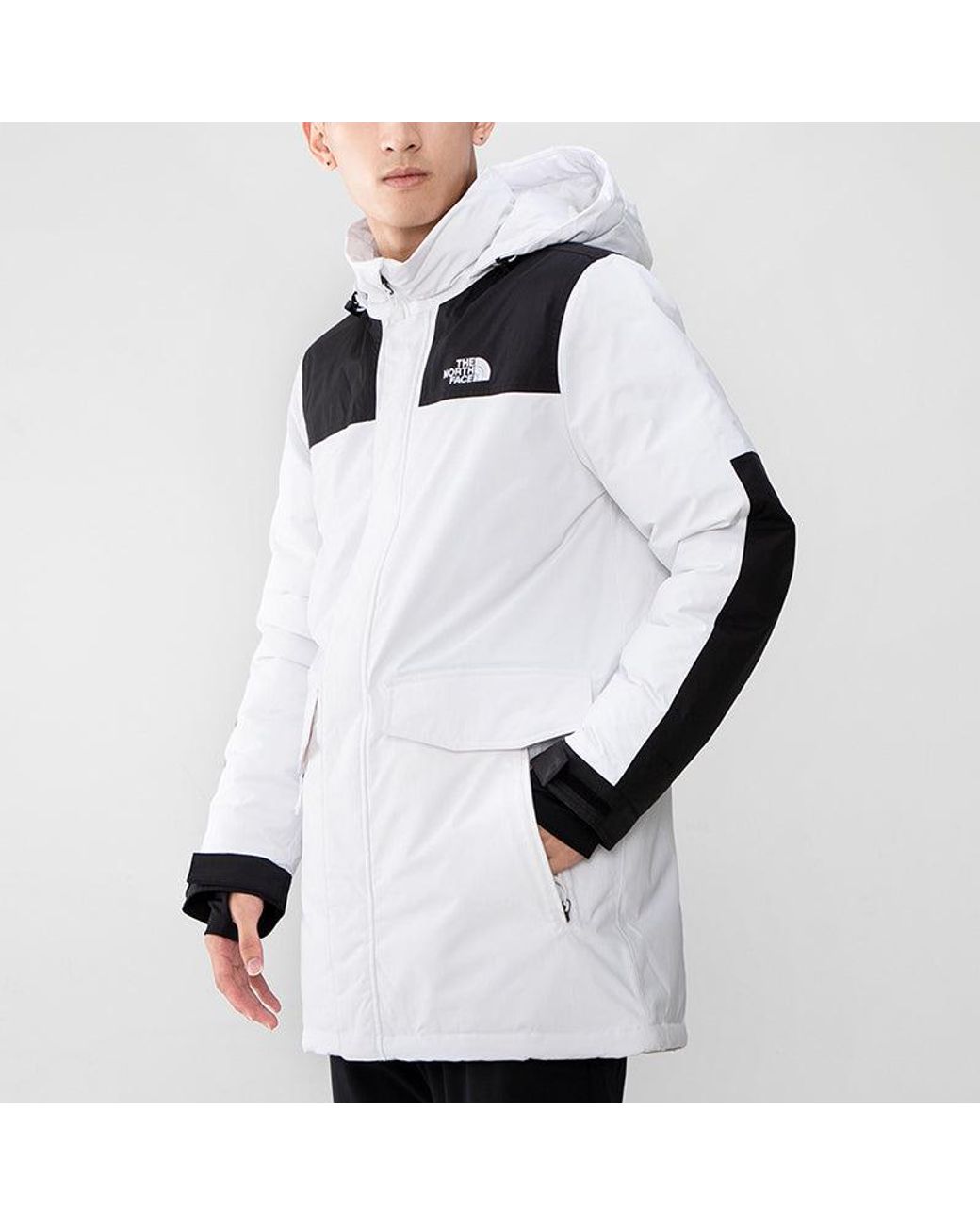 The North Face White Down Jacket for men