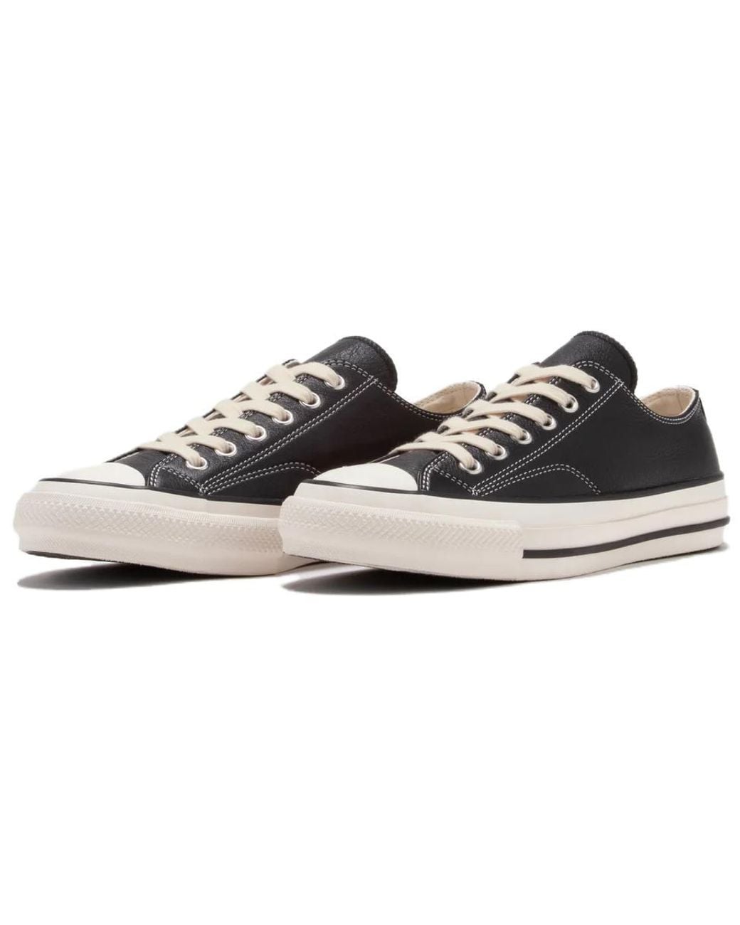 Converse Black Chuck Taylor Leather Ox for men