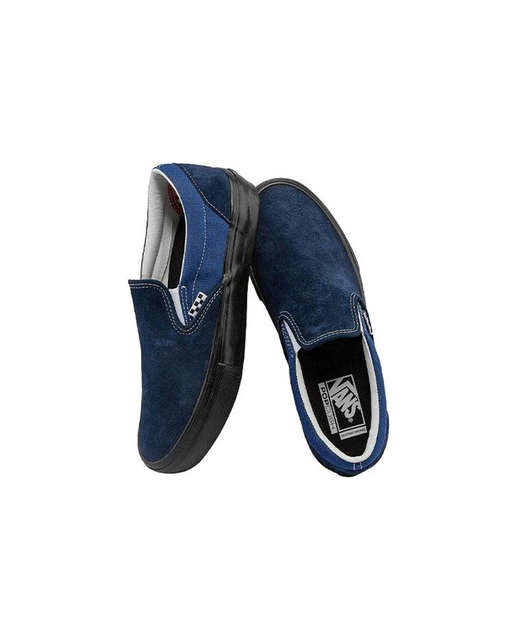 Vans Blue Skate Slip-On Vcu Sneakers for men
