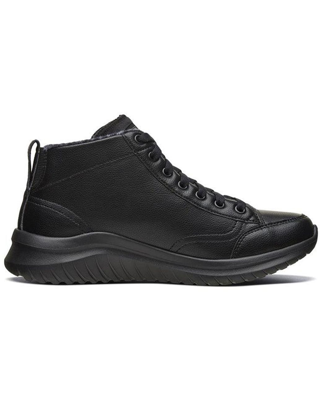 Skechers Black (Wmns) Ultra Flex 2.0 High-Top Running Shoes