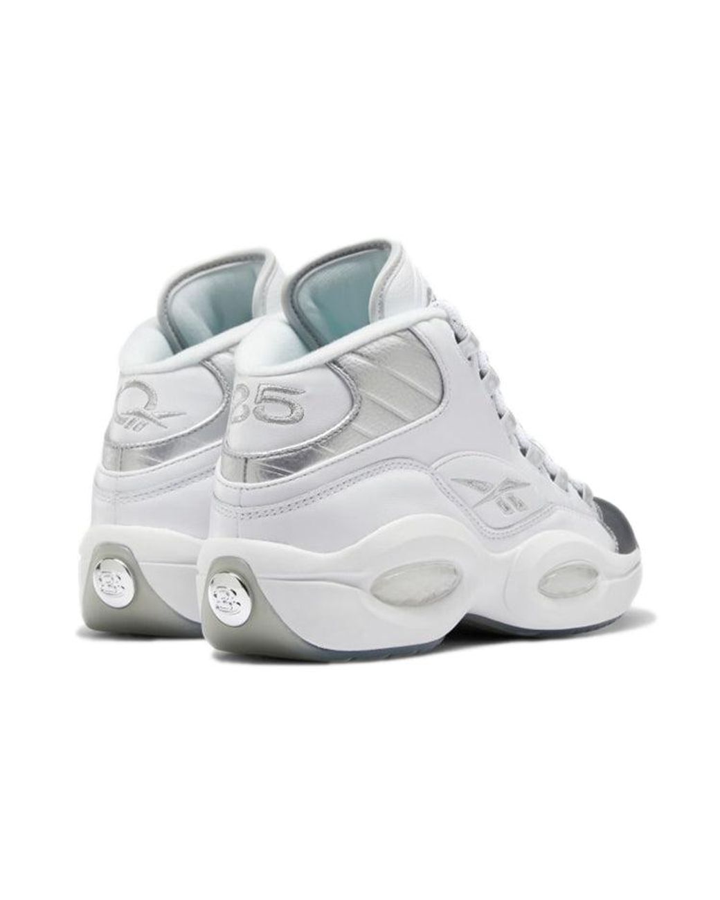 Reebok White Question Mid '25Th Anniversary' for men
