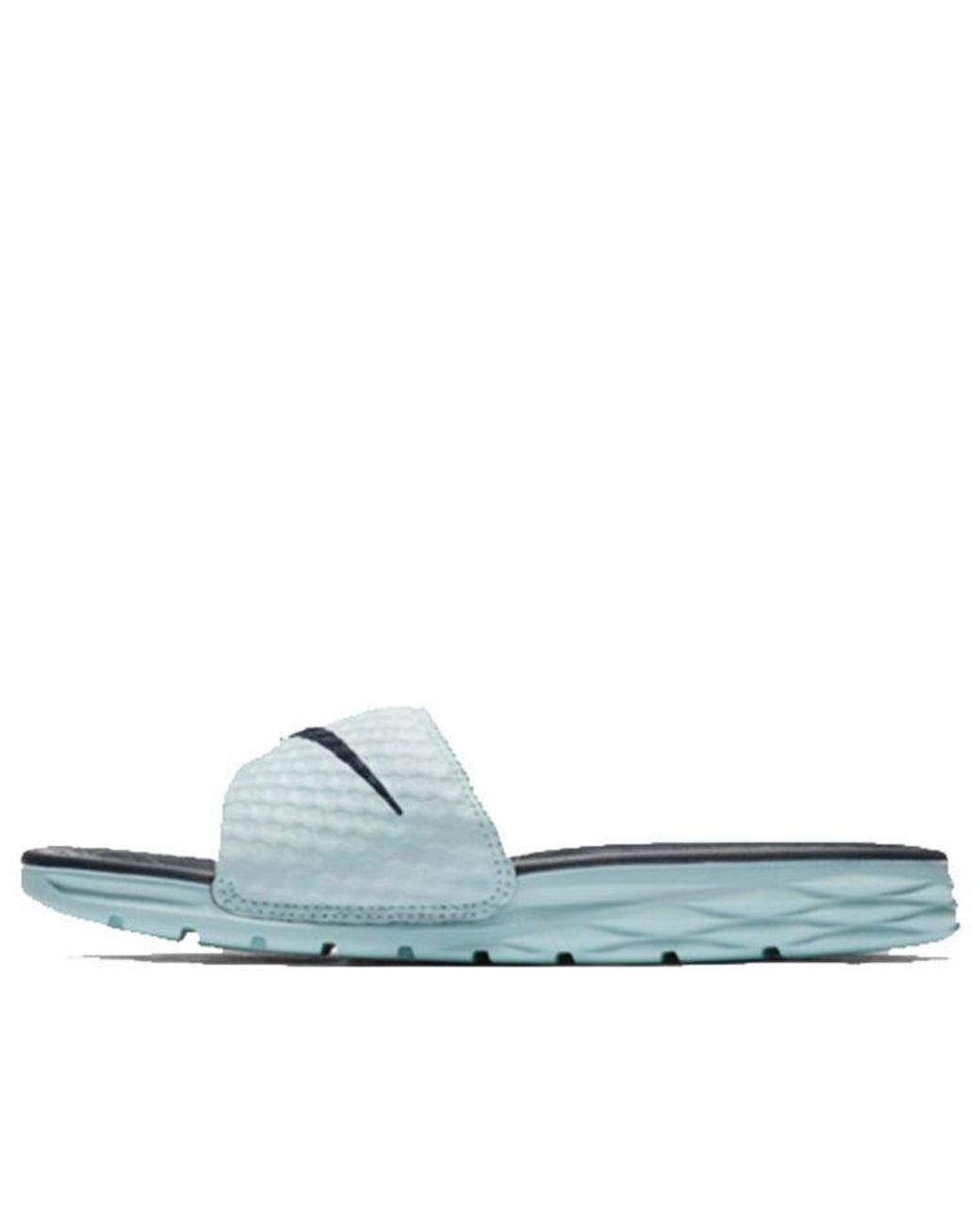 Nike Blue (Wmns) Benassi Solarsoft 'Mint'