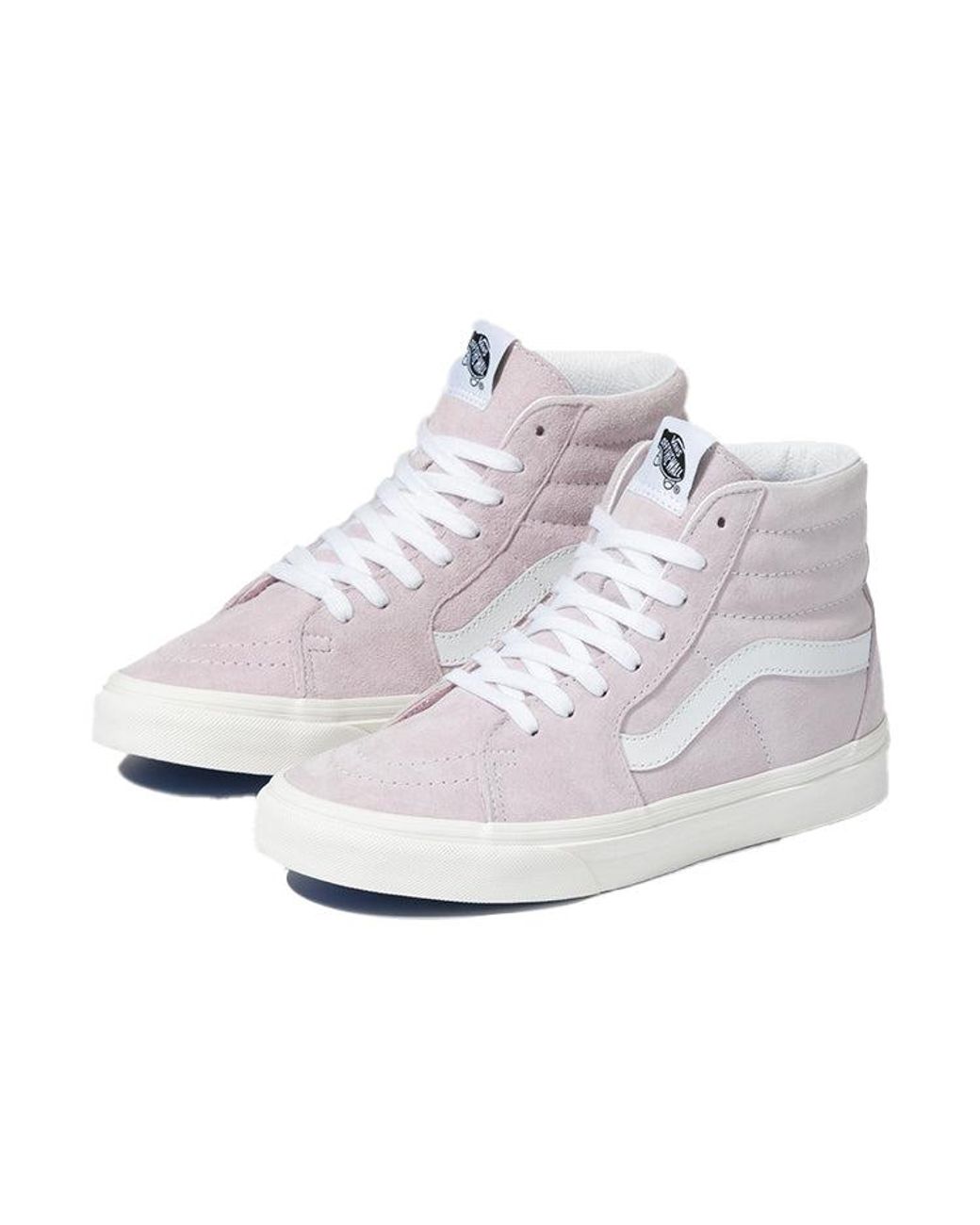 Vans White Ski-Hi High-Top Sneakers for men